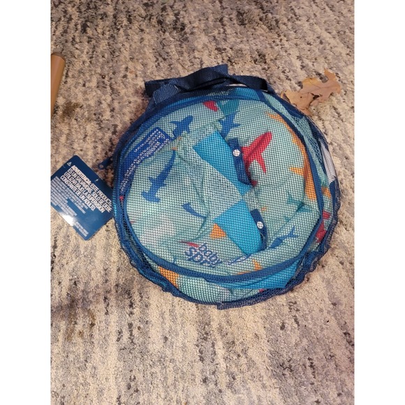 Baby spring float fun canopy swim strip 1. Hyper- flate valve. 9 -24 months - Picture 3 of 3